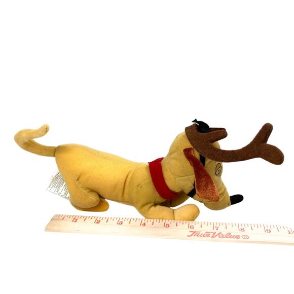 Vintage Grinch with suit pockets and Max plush dolls Dr Seuss for Hallmark Cards - Picture 4 of 5